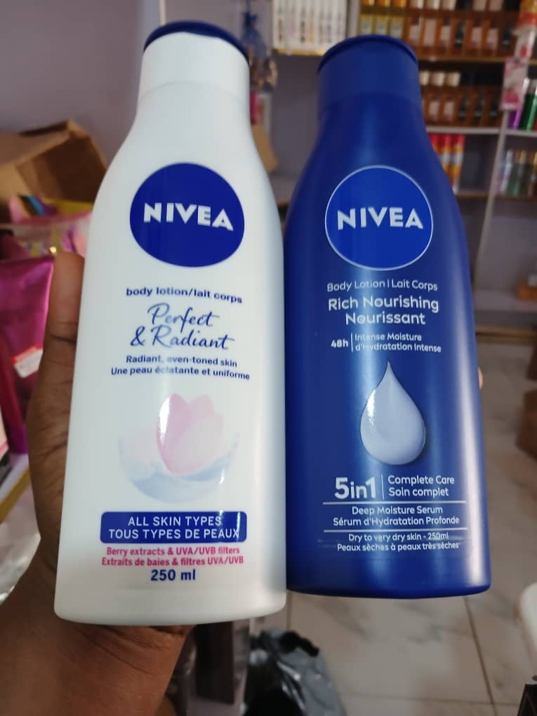 Nivea 250ml lotion 