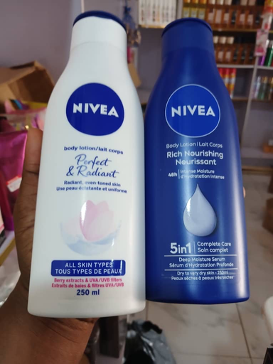 Nivea 250ml lotion 